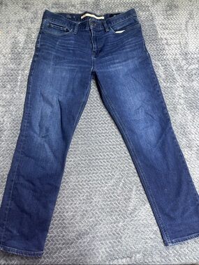 Banana Republic Men's Bootcut Jeans - Dark Blue